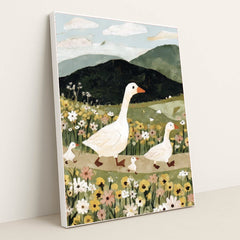 Geese in the Meadow - Product Image - 3