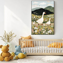 Geese in the Meadow - Product Image - 6