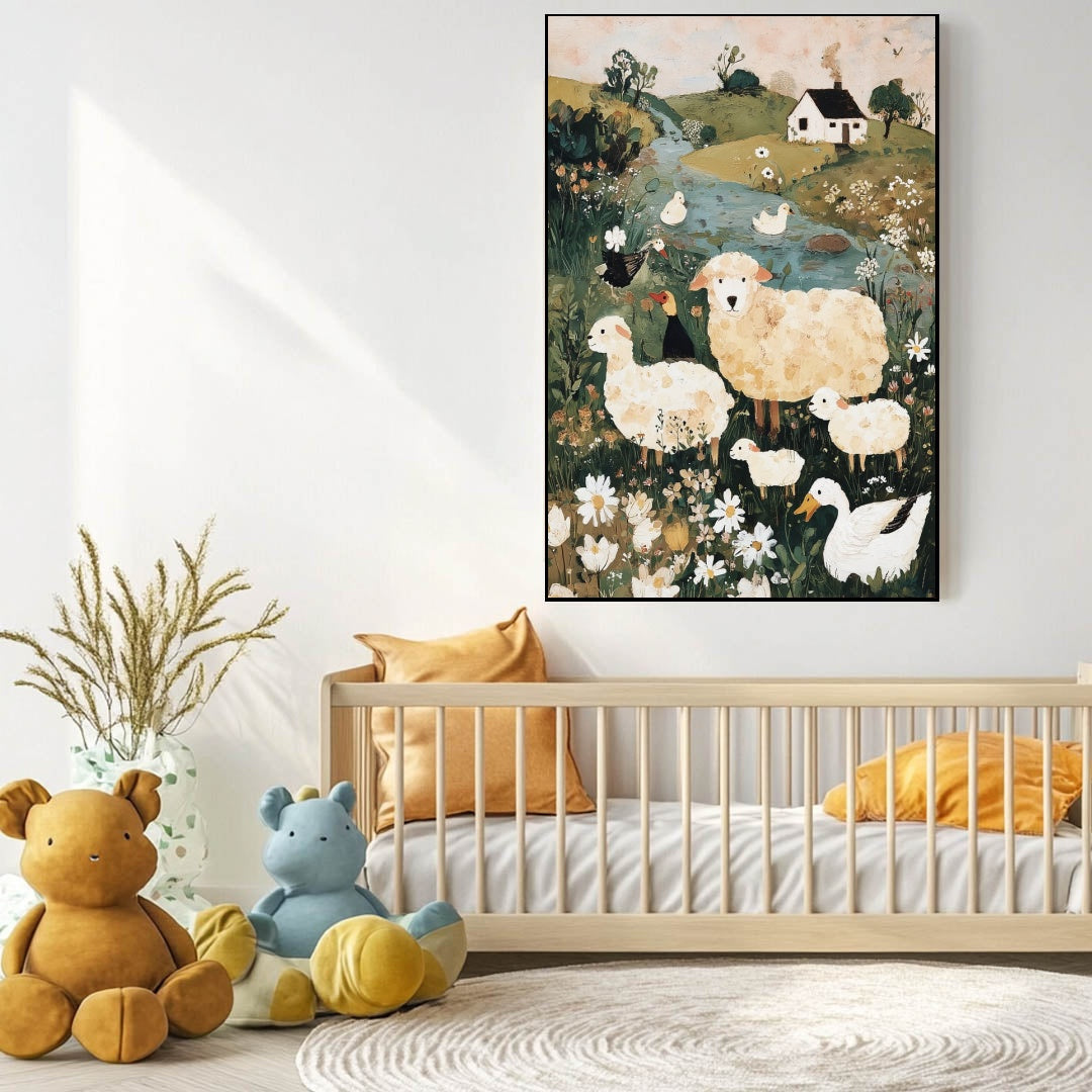 Sheep in the Meadow - Product Image - 6