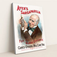 Ayer’s sarsaparilla, for all blood diseases, cures others, will cure you (1891)