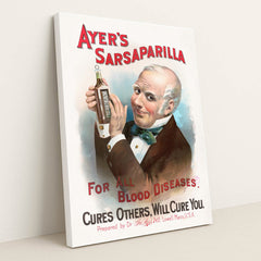 Ayer’s sarsaparilla, for all blood diseases, cures others, will cure you (1891)