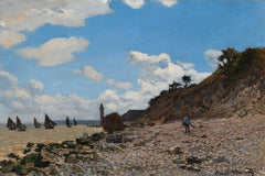 Claude Monet - The Beach at Honfleur (1864-1866)