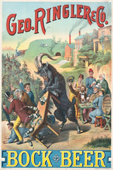 Henry Jerome Schile - Geo. Ringler & Co., Bock Beer (1886)