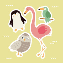 Adri Ansyah - A group of birds standing next to each other