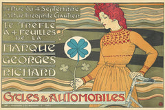 Eugène Grasset - Marque Georges Richard, Cycles & Automobiles (1899)