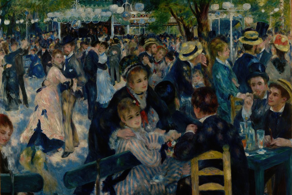 Pierre-Auguste Renoir - Dance at Le Moulin de la Galette