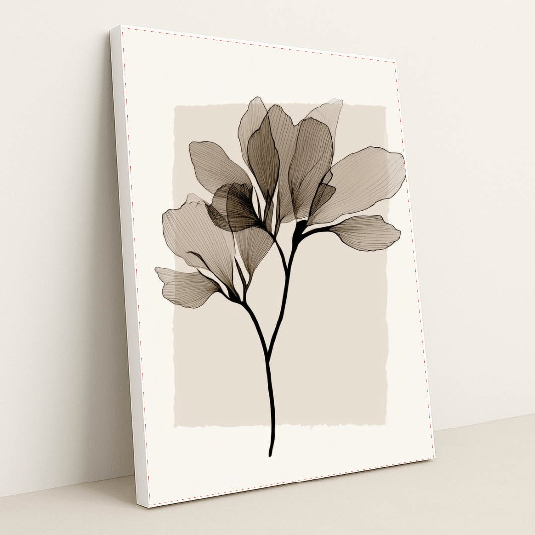 Delicate Botanicals by Jade Morgan - White Frame Stretchiez