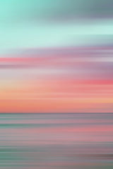 Jess Loiterton - Colorful motion blur capturing a stunning Hawaiian sunset over the ocean.