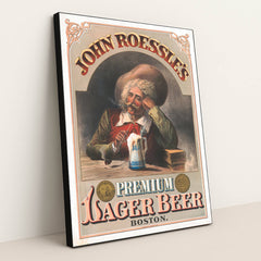 John Roessle’s premium lager beer (1877)