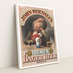 John Roessle’s premium lager beer (1877)