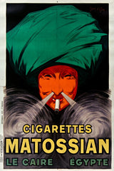 Leonetto Cappiello - Cigarettes Matossian – Le Caire, Egypte (1926)