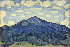 Ferdinand Hodler - Landschaft in den Schweizer Alpen