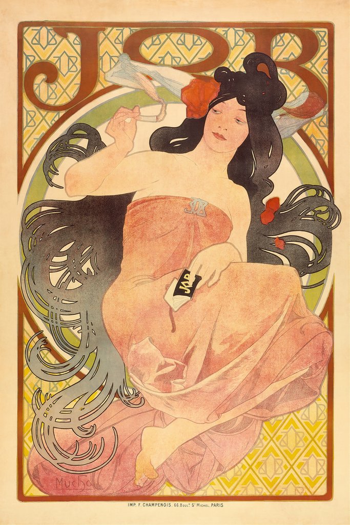 Alphonse Mucha - Job (circa 1897-1898)