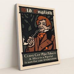 Old English, curve cut pipe tobacco (1899)