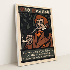 Old English, curve cut pipe tobacco (1899)