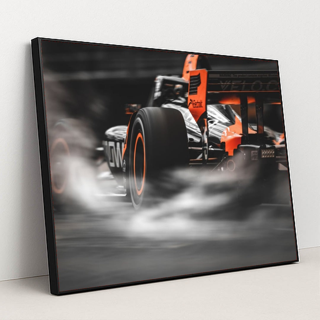 Pato O'Ward — Chevrolet Detroit Grand Prix | Race Day Moment by Chris Owens - Black Frame Stretchiez