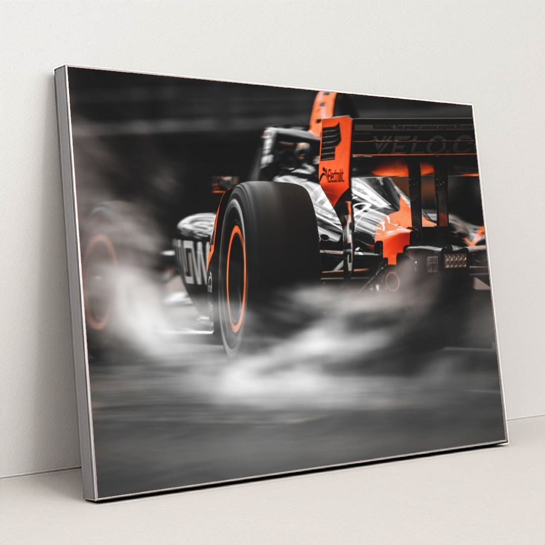 Pato O'Ward — Chevrolet Detroit Grand Prix | Race Day Moment by Chris Owens - Silver Frame Stretchiez