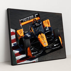 Pato O'Ward — Java House Grand Prix of Monterey | Full Speed by Joe Skibinski - Black Frame Stretchiez