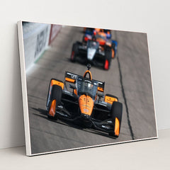 Pato O'Ward — Synk 275 Powered By Sukup | On the Circuit by Chris Owens - White Frame Stretchiez