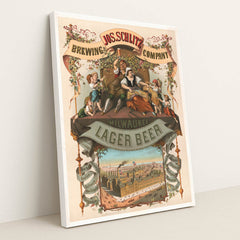 Jos. Schlitz brewing company, Milwaukee lager beer (1878)