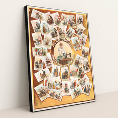 All nations use Singer sewing machines (1892)