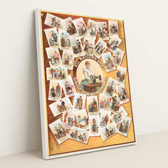 All nations use Singer sewing machines (1892)