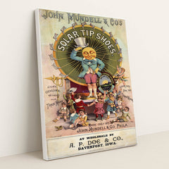 John Mundell & Co’s solar tip shoes Made only by John Mundell & Co. Phila.