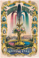 Snyder, black-frame & Sturn - Thaddeus Davids and Cos. writing inks (1857)