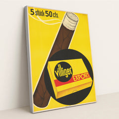 5 Stück 50 cts. – Villiger Export (1937)