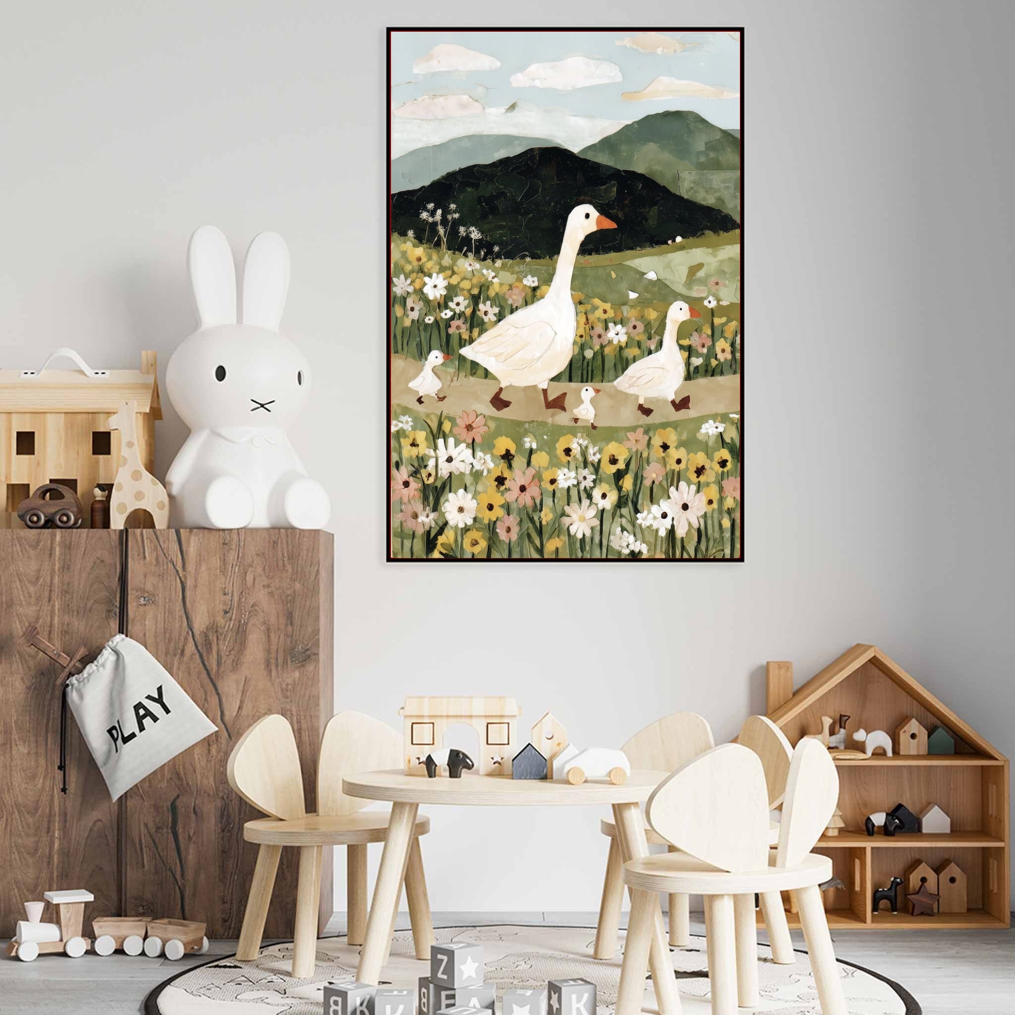 Geese in the Meadow - Product Image - 7