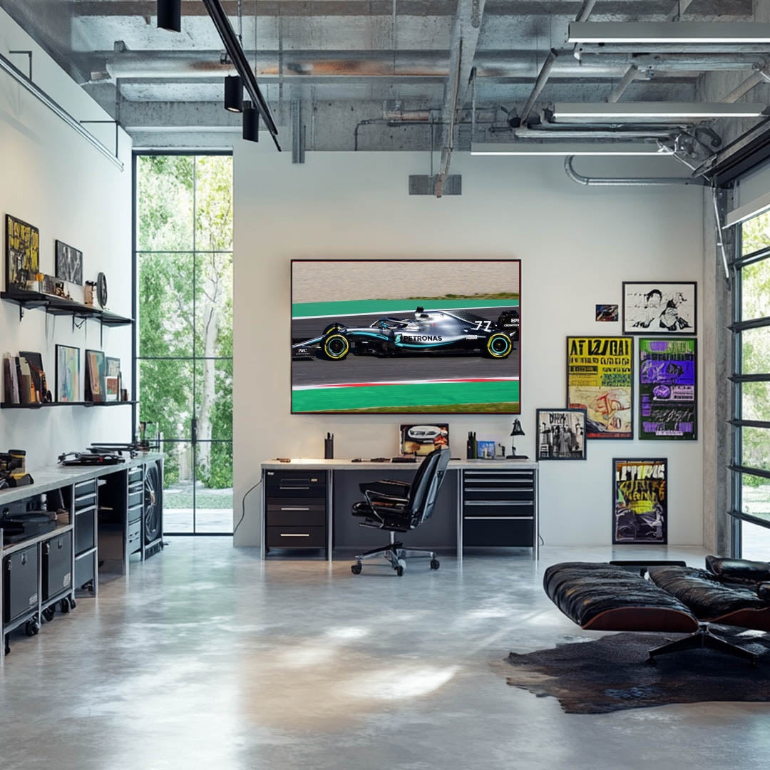 Mercedes W10 in Full Flight - Product Image - 7