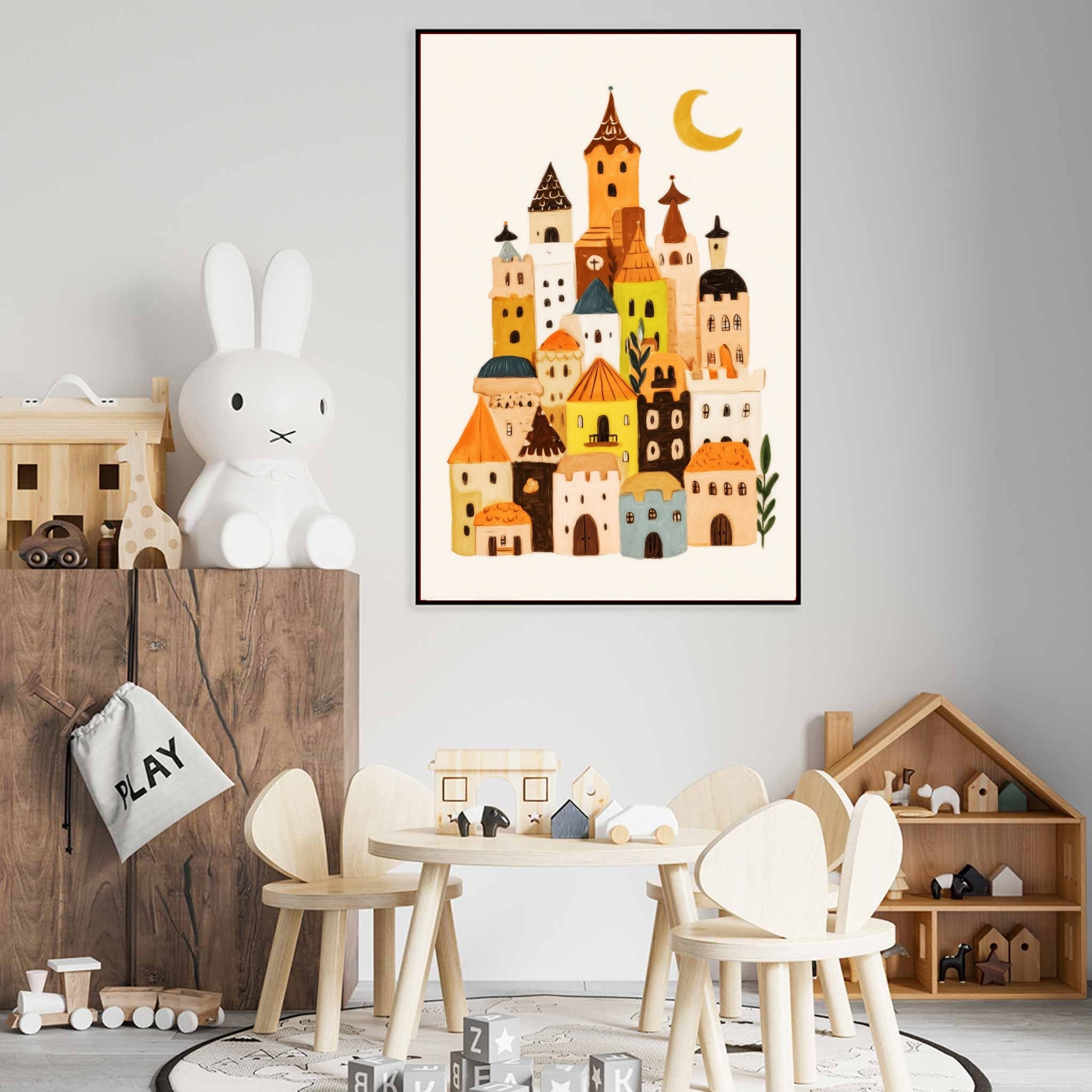 Moon Over the Storybook Village - Product Image - 7