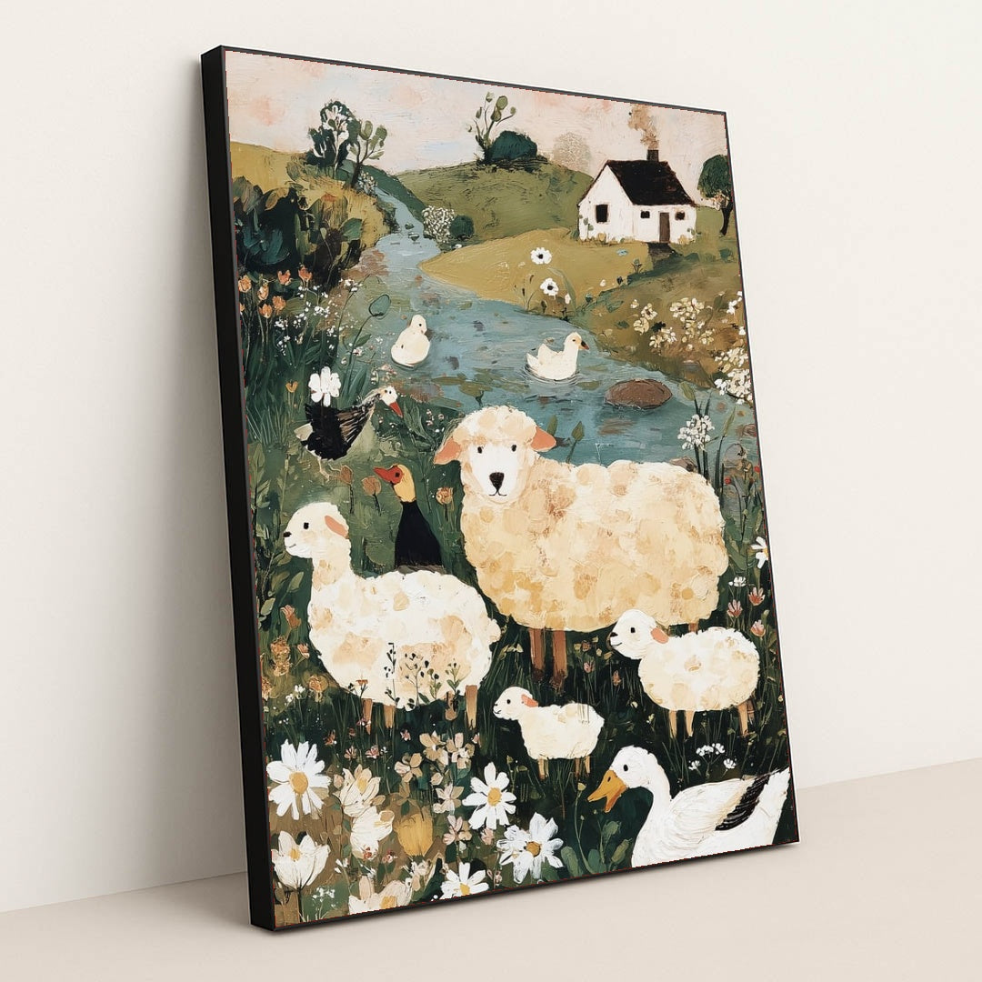 Sheep in the Meadow - Product Image - 2