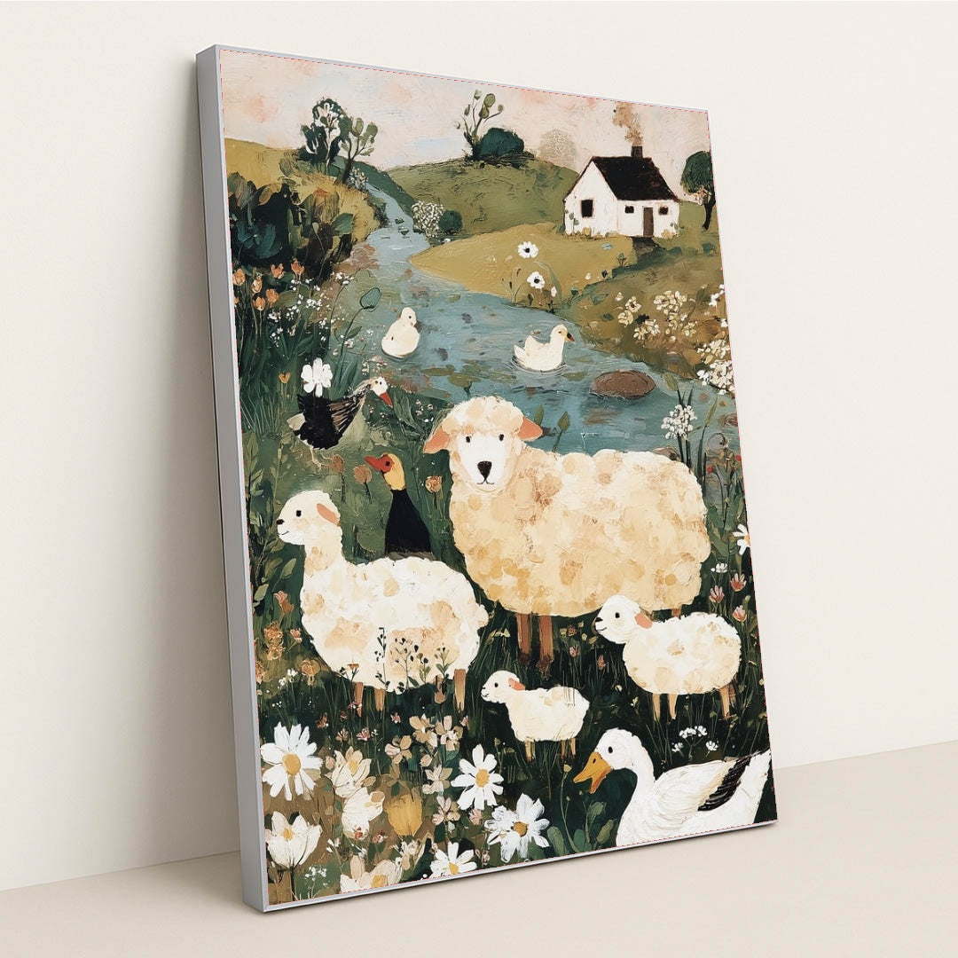Sheep in the Meadow - Product Image - 4