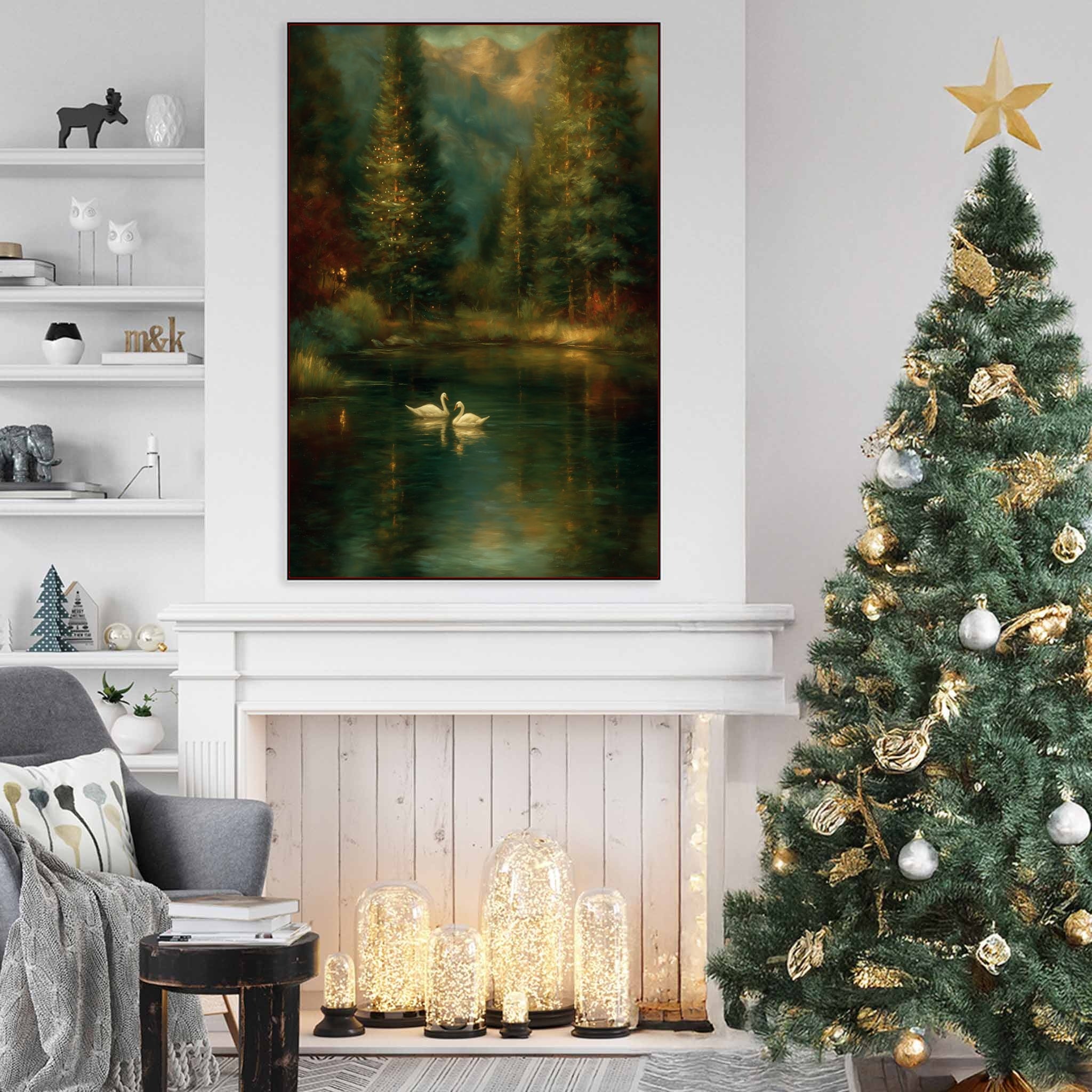 Silent Swans of Winter - Product Image - 6