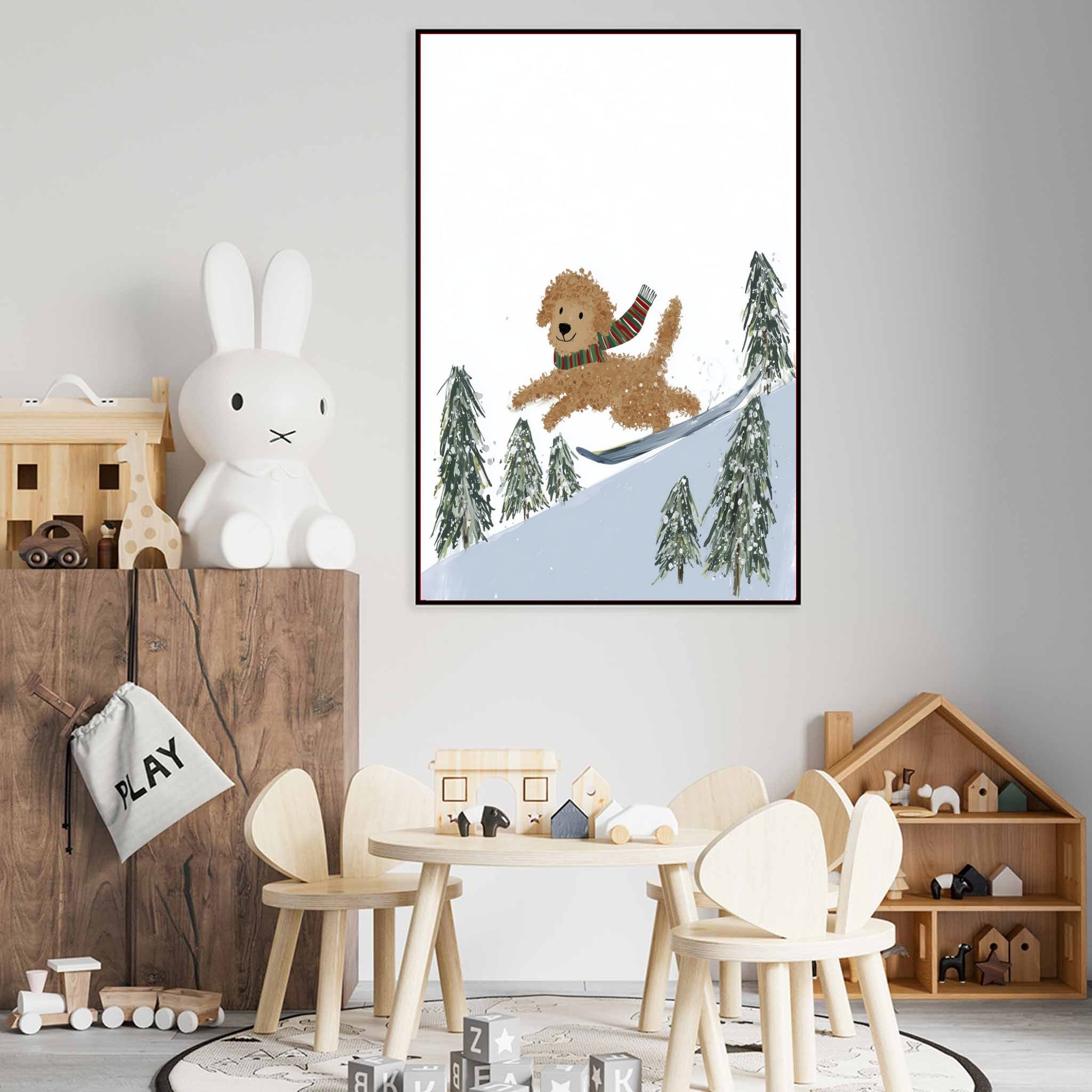 Skiing Doodle - Product Image - 7