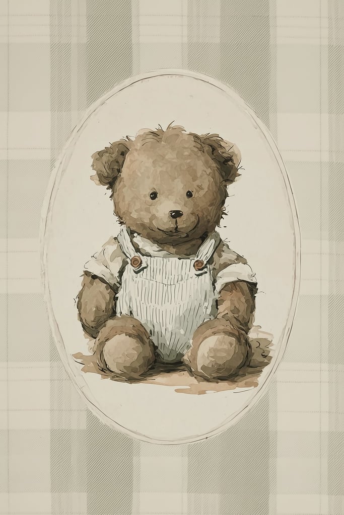 Teddy in Overalls - Product Image - 1