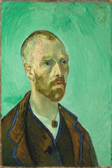 Vincent van Gogh - Self Portrait (dedicated to Paul Gauguin) (1888)