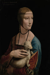 Leonardo da Vinci - Lady with an Ermine – Portrait of Cecilia Gallerani (ca.1473–1536) (1490)