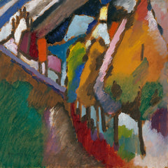 Wassily Kandinsky - Murnau – Castle and Church (1909)