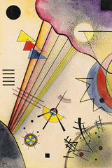 Wassily Kandinsky - Deutliche Verbindung (Clear Connection) (1925)