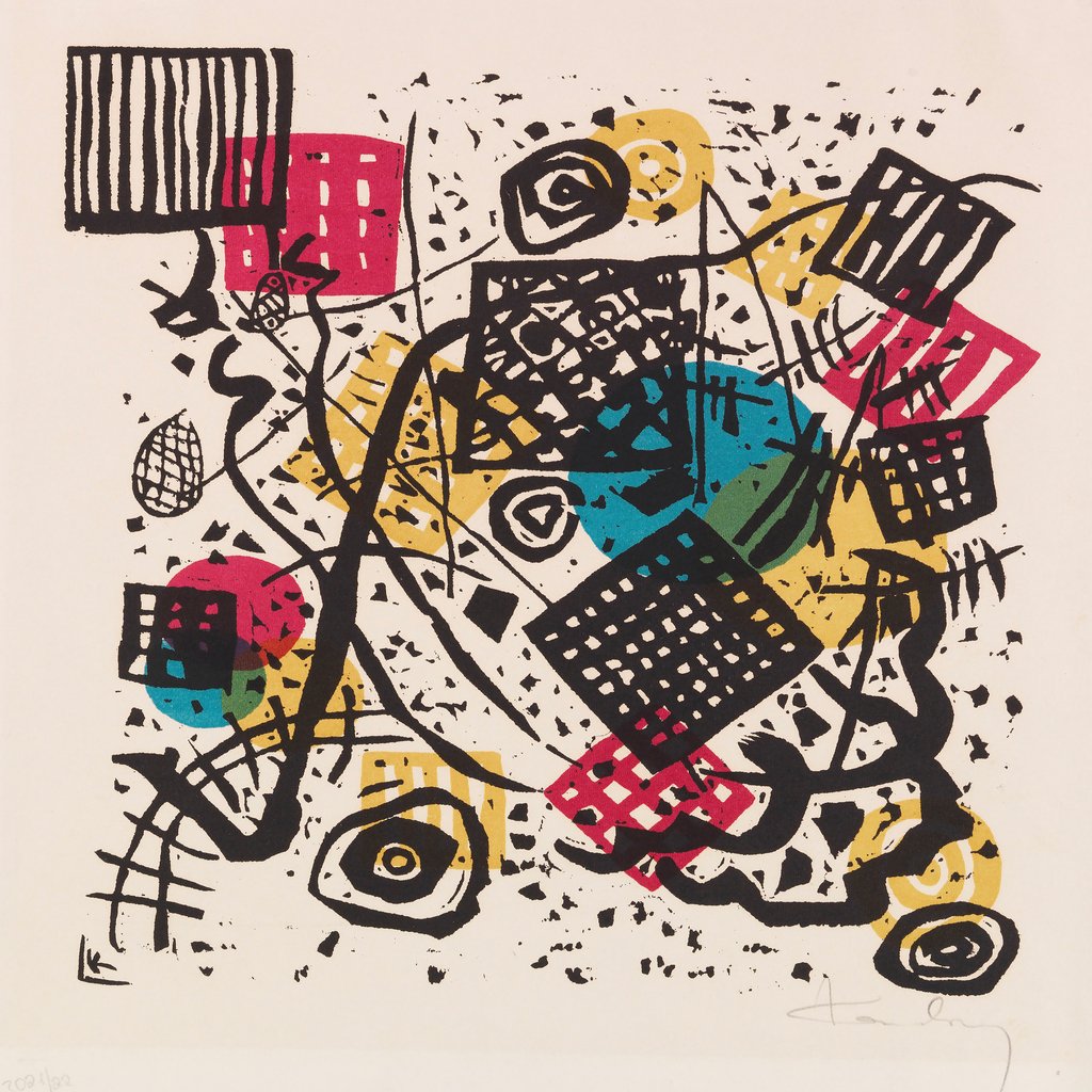 Wassily Kandinsky - Kleine Welten V (1922)