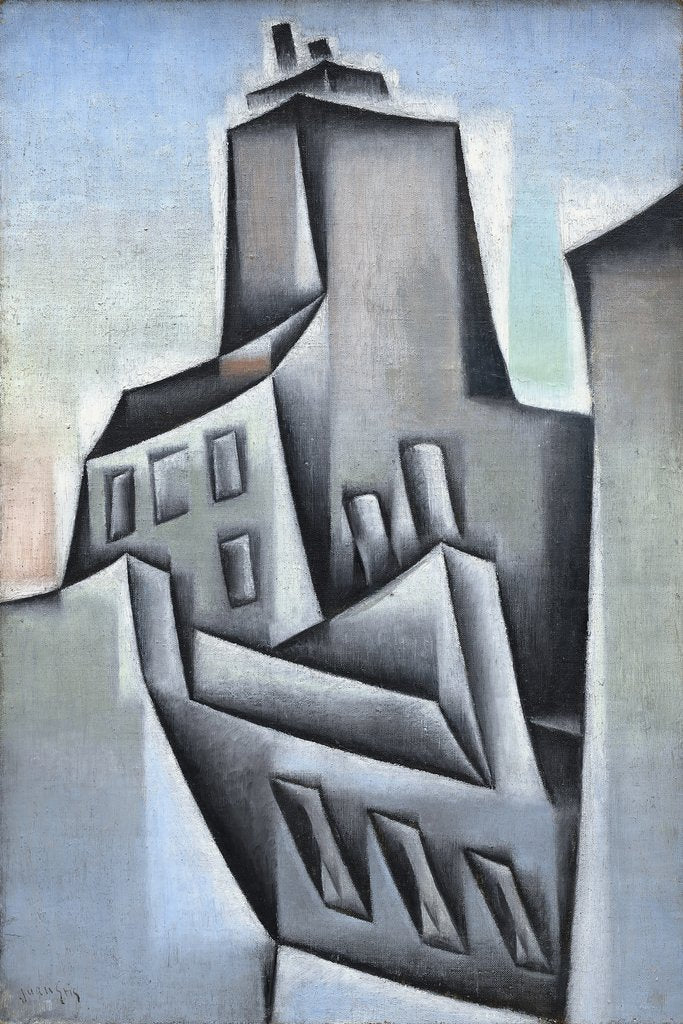 Juan Gris - Maisons à Paris (Houses in Paris) (1911)