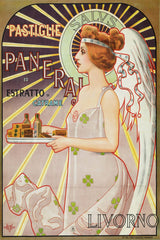 Vittorio Matteo Corcos - Pastiglie Paneraj Ed Estratto Di Catrame, Livorno (1899)