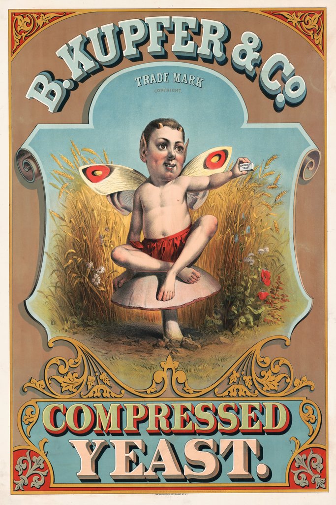 Hatch Lith. Co. - B. Kupfer & Co., compressed yeast (1877)