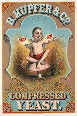 Hatch Lith. Co. - B. Kupfer & Co., compressed yeast (1877)