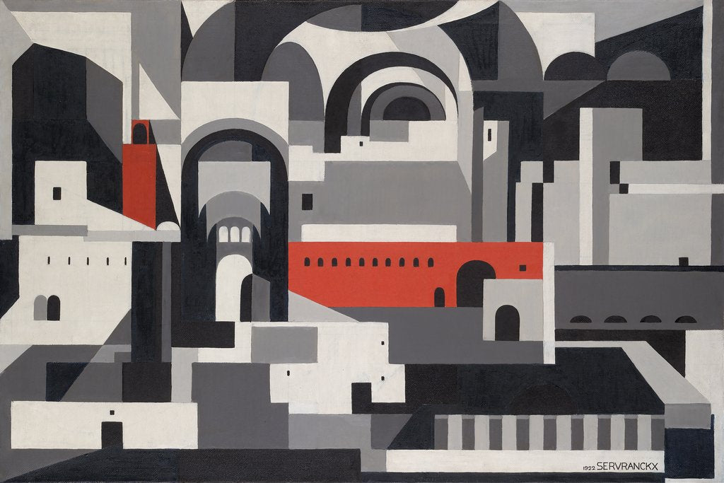 Victor Servranckx - No. 46 – 1922, The Town (1922)
