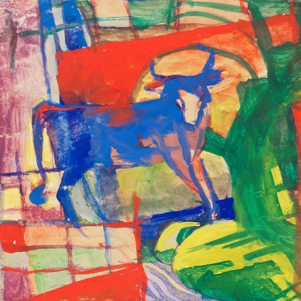 Franz Marc - Blaue Kuh (1913-1914)