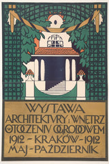 Józef Czajkowski - Wystawa architektury i wnętrz w otoczeniu ogrodowem (1912)