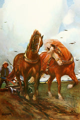 Christopher Clark - Suffolk Horses